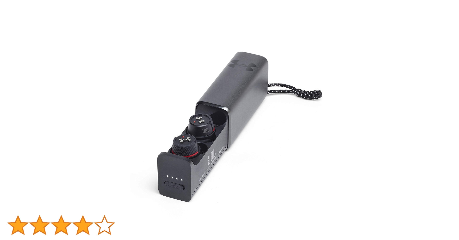 超美品 Under Armour True Wireless Flash JBL UNDER ARMOUR JBL True Wireless Flash Earphones Black Tested